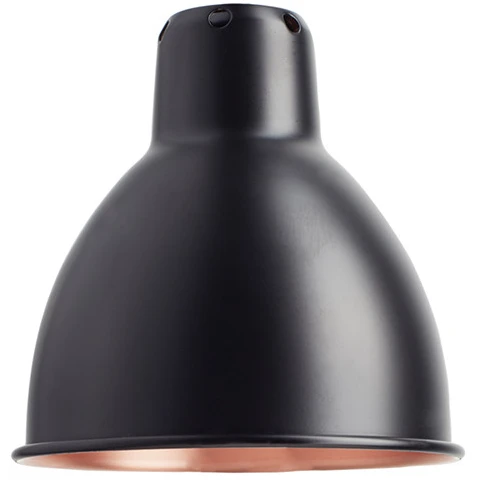 Photo of Lampshades from Lampe Gras (black/copper inside, Round Shade/shade - Ø140mm)