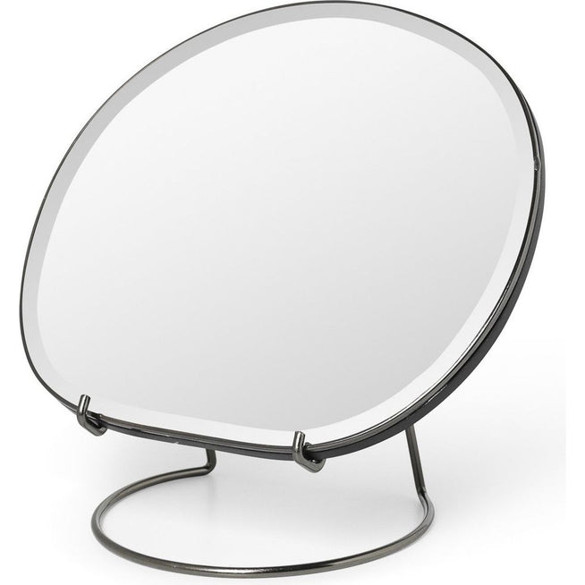 Photo of Pond Table Mirror - Spejl - Dark Chrome - W20,8 X H29,4 X D16 Cm