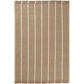 Thumbnail photo of Calm Kelim Tæppe - Gulvtæppe - 140 X 200 - Dark Sand/off-white - W140 X D1 X H200 Cm
