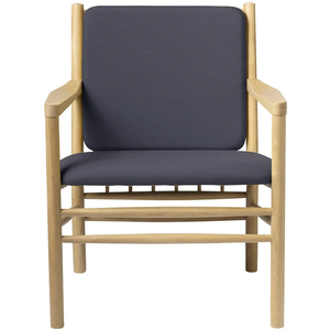 Photo of J147 Armchair - lacquered oak, dark