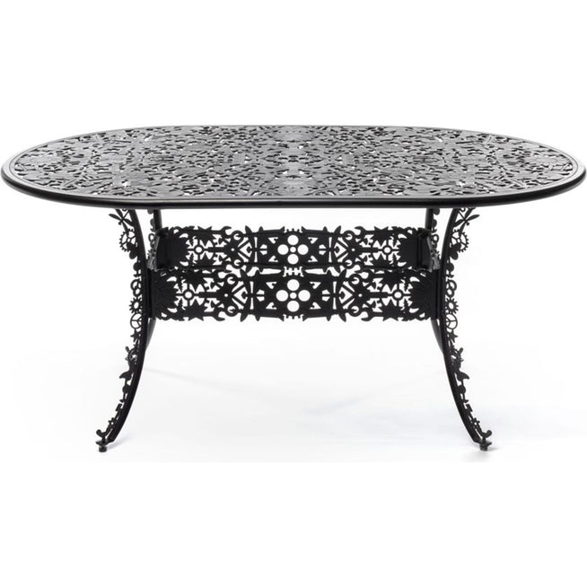 Photo of Industry Collection Table Oval Black - 18688_ner