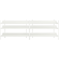 Thumbnail photo of Compile Shelving System/configuration 6, White - Hyllsystem - Cecilie Manz - Vit - Metall