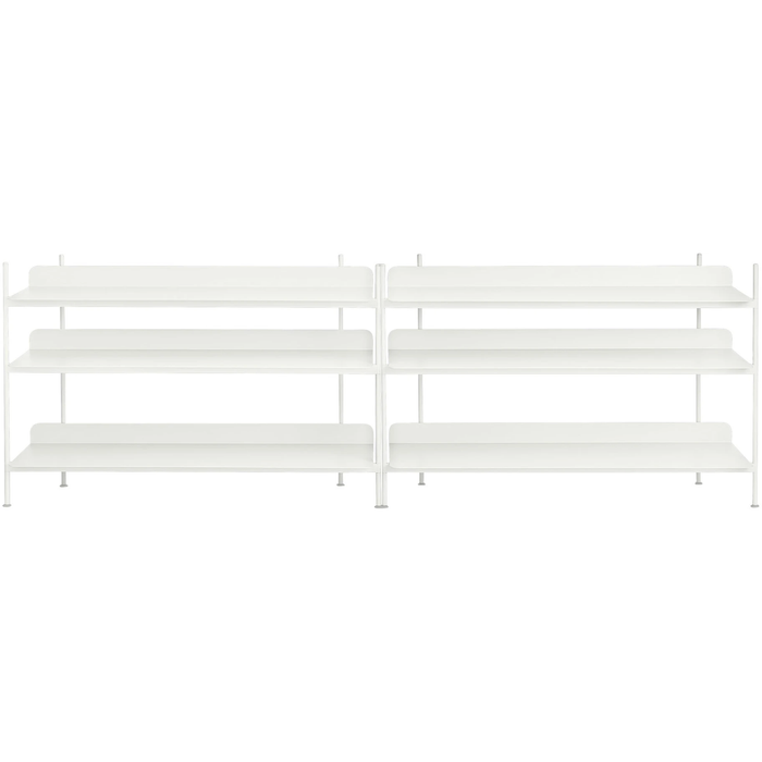 Photo of Compile Shelving System/configuration 6, White - Hyllsystem - Cecilie Manz - Vit - Metall