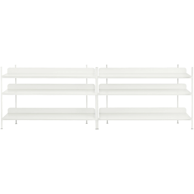 Photo of Compile Shelving System/configuration 6, White - Hyllsystem - Cecilie Manz - Vit - Metall