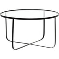 Thumbnail photo of Harper Black Glass Coffee Table