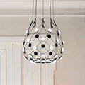 Thumbnail photo of Mesh D86 Ø55 cm - Chandeliers - Black