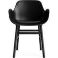 Thumbnail photo of Form Armchair Wood - Spisebordsstol - Black Oak / 2