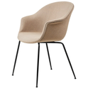 Bat Dining Chair, Fully Upholstered, Conic Base