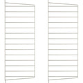 Thumbnail photo of String Wall Rack 75x30, Beige, 2-pack - Shelving - Nils Strinning - Beige - Metal
