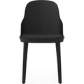 Thumbnail photo of Allez Stol Polstret Ultra Leather - Spisebordsstol - Sort - H: 79 X L: 45 X D: 50 X Sh: 45,5 Cm