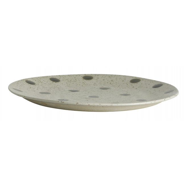 Photo of Grained Plates S Sand/Green Set of 4 Pieces