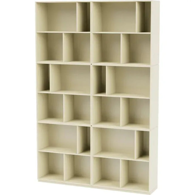 Photo of Read Spacious Bookshelf - Plinth H3 Cm - Vanilla - White - Mdf