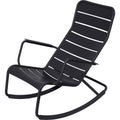 Thumbnail photo of Luxembourg Rocking Chair Anthracite 47 - Outdoor armchairs - Frédéric Sofia - Metal