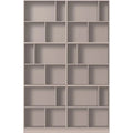 Thumbnail photo of Read Spacious Bookshelf, Plinth H7 Cm - Mushroom - Bokhyllor - Peter J. Lassen - Beige - Mdf