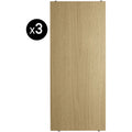 Thumbnail photo of String Shelves 58x30, Oak, 3-pack - Shelving - Nils Strinning - Wood-coloured - Wood
