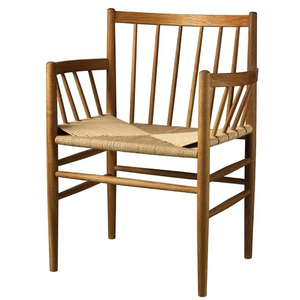 Photo of Chair Jørgen Bækmark J81 Oak/Wicker