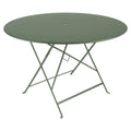 Thumbnail photo of Bistro Table Ø 117 cm - Cactus - Outdoor dining table - Green - Metal