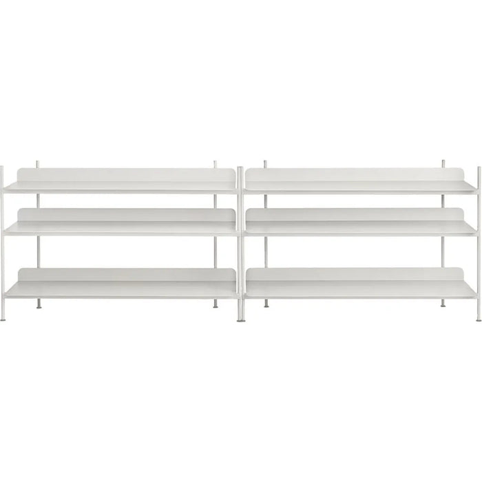 Photo of Compile Shelving System/configuration 6, Black - Shelving System - Cecilie Manz - Black - Metal