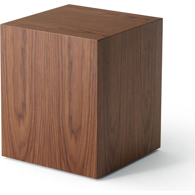 Photo of Mass Side Table 40x40x47 Cm Walnut