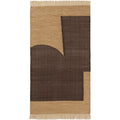 Thumbnail photo of Forene Gulvtæppe - Gulvtæppe - 80 X 140 - Tan/chocolate - W80 X D1 X H140 Cm