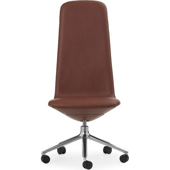 Photo of Off Chair Swivel - Kontorstol - Ultra Leather / Aluminium - H124,8 X W72,5 X D72,5 X Sh45 Cm / 16,2 Kg