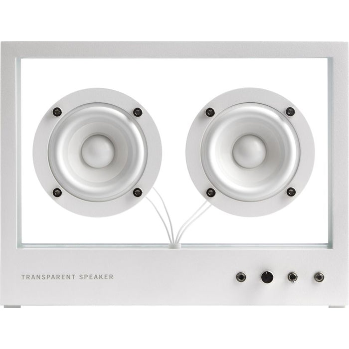 Photo of Small Transparent Speaker White - Speakers and sound systems - Per Brickstad - White