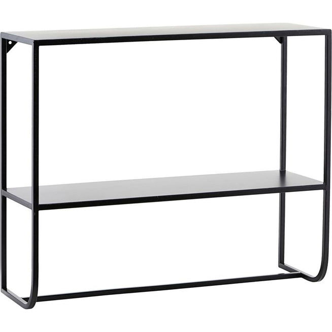 Photo of Bevis Wall Shelf Black Metal