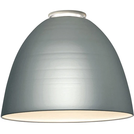 Nur Mini LED Ceiling Light Aluminium Grey - Ceiling Lamps - Ernesto Gismondi - Grey