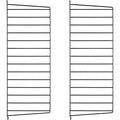 Thumbnail photo of String Wall Rack 75x30, Black, 2-pack - Shelving - Nils Strinning - Black - Metal