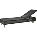 Thumbnail photo of Presley Sun Lounger - Black, without cushion(s)