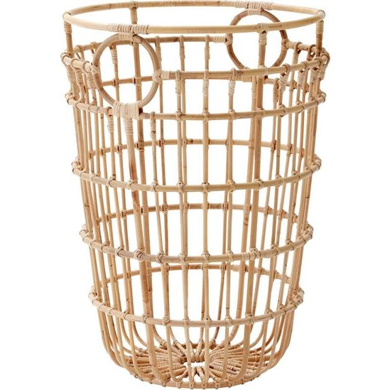 Photo of Carry Me - Basket - Rattan - High - Ø: 47 x H: 66 cm