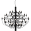 2097 Sarfatti Chandelier Matte Black