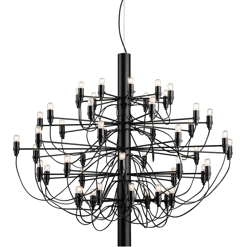 2097 Sarfatti Chandelier Matte Black