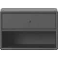 Thumbnail photo of Dash Nightstand - Suspension Rail - Anthracite - Bedside Table - Mdf