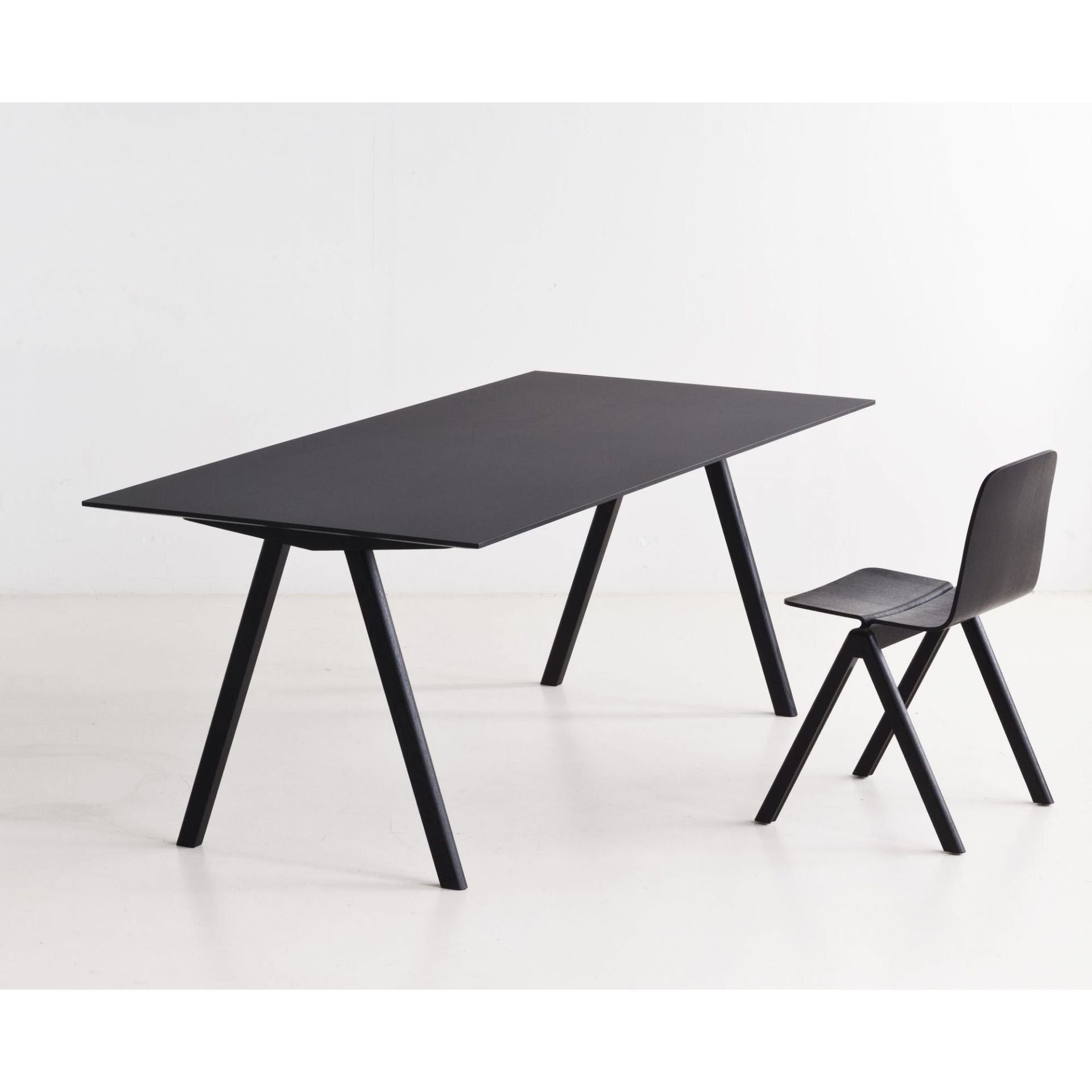 CPH 10 Desk - Black Linoleum