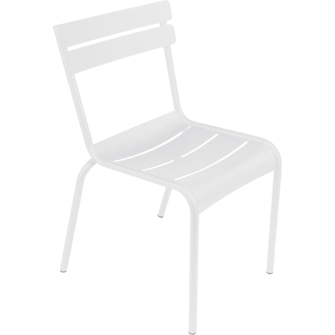 Photo of Luxembourg Chair, Cotton White - Garden Chairs - Frédéric Sofia - White - Metal