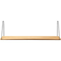 B145 Shelf W/brackets Shelf 20x90 Cm Oak