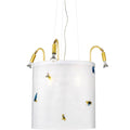 Thumbnail photo of Circus Ceiling Lamp, White Xorel, Flies - Pendant Lamps - Jonas Bohlin - White