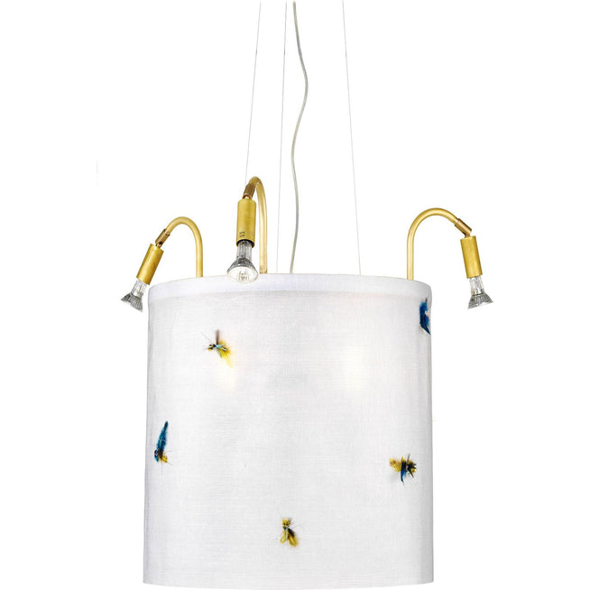 Photo of Circus Ceiling Lamp, White Xorel, Flies - Pendant Lamps - Jonas Bohlin - White