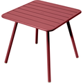 Thumbnail photo of Luxembourg Oven Leg Table 80 x 80 cm, Chile - Matbord Utomhus - Frédéric Sofia - Röd - Metall
