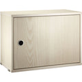 Thumbnail photo of String cabinet with door 58 x 30 x 42 cm, 1-p, Ash - Storage cabinet - Wood-coloured - Mdf