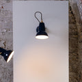 Thumbnail photo of Original 1227 Brass Wall Lamp, Ink Blue, Excl. Led 10w E27 Ip20 - Sänglampor - George Carwardine - Blå