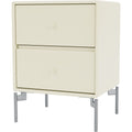 Thumbnail photo of Drift Drawer Module - Vanilla / Matt Chrome Legs - Sängbord - Peter J. Lassen - Vit - Mdf
