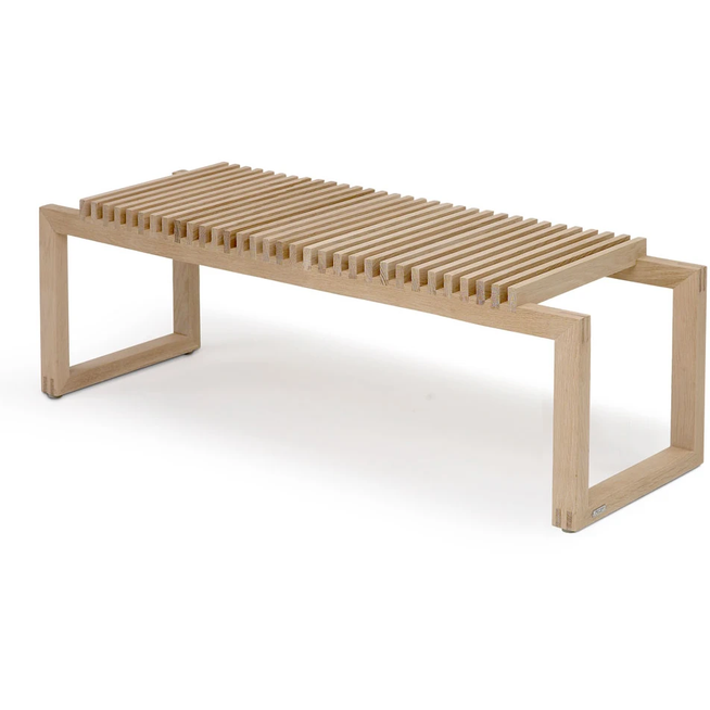 Photo of Cutter 120 Oak - Benches - Niels Hvass - Wood