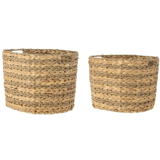 Indra Baskets 2 Piece Nature Set