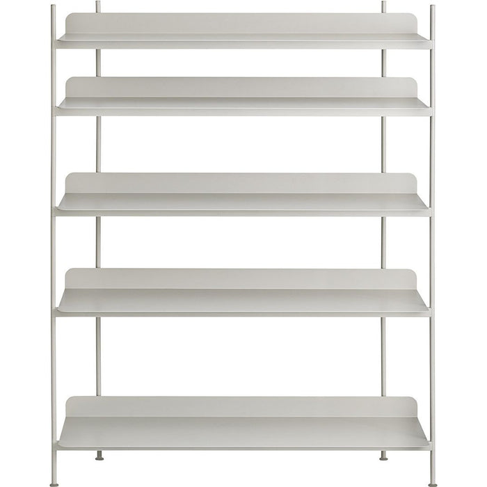 Photo of Compile Shelving System/configuration 3, Grey - Hyllsystem - Cecilie Manz - Grå - Metall