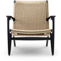 Thumbnail photo of Carl Hansen - Ch25, black lacquered oak, natural braided paper string - Armchairs - Hans J. Wegner - Wood - Natural material/wood