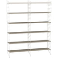 Thumbnail photo of String Floorboard 200, White, 2-pack - Shelving - Nils Strinning - White - Metal