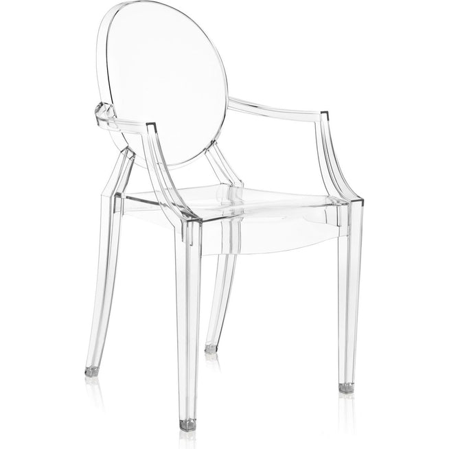 Photo of Louis Ghost Chair - Crystal - Matstolar - Philippe Starck - Transparent - Plast