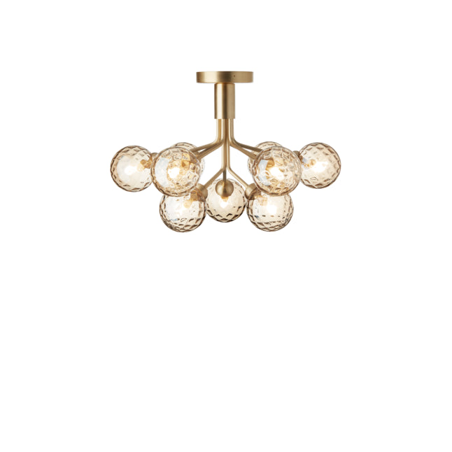 Photo of Apiales 9 Ceiling Lamp Brushed